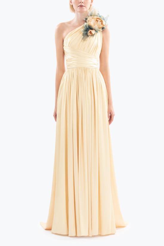  사이드 코베이시 롱 원피스 롱 코코 플리츠 드레스 - SAIID KOBEISY