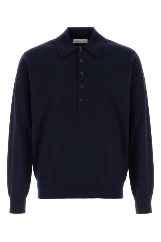 25FW 드리스 반 노튼 폴로 티셔츠 2520212012700 509 Blue