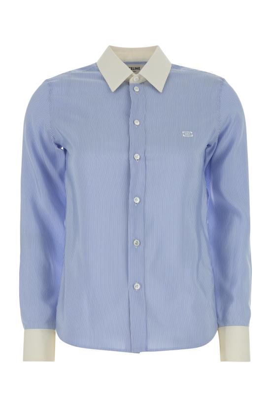 25SS 셀린느 셔츠 2C10A124Z 07SF BLEUCRAIE