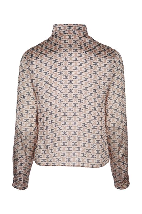 25SS 셀린느 셔츠 RC02Z0638 CAZ4 PINKBEIGECAMELBLACK - CELINE