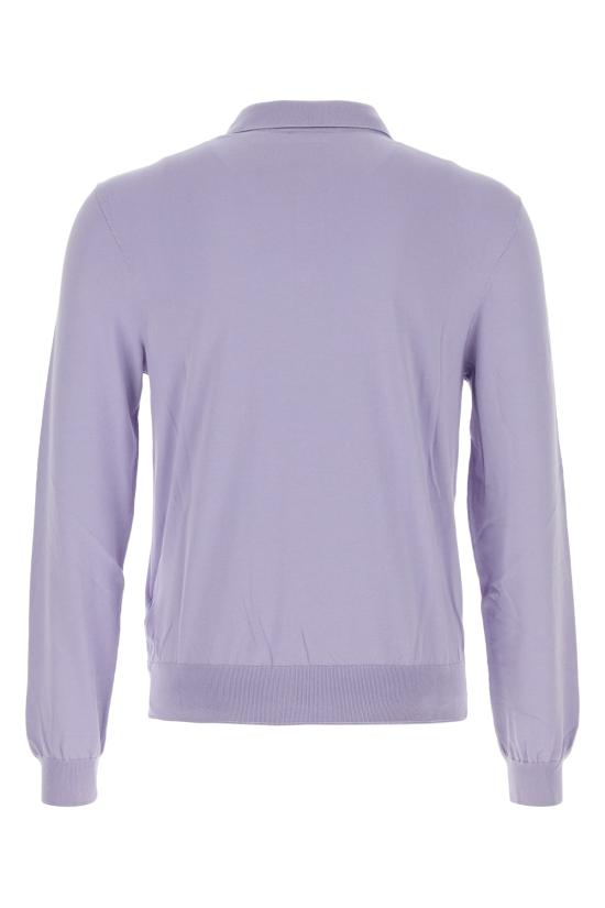 25FW 셀린느 파인 코튼 폴로 스웨터 RY0FC367Y 33LP LIGHTPURPLE - CELINE