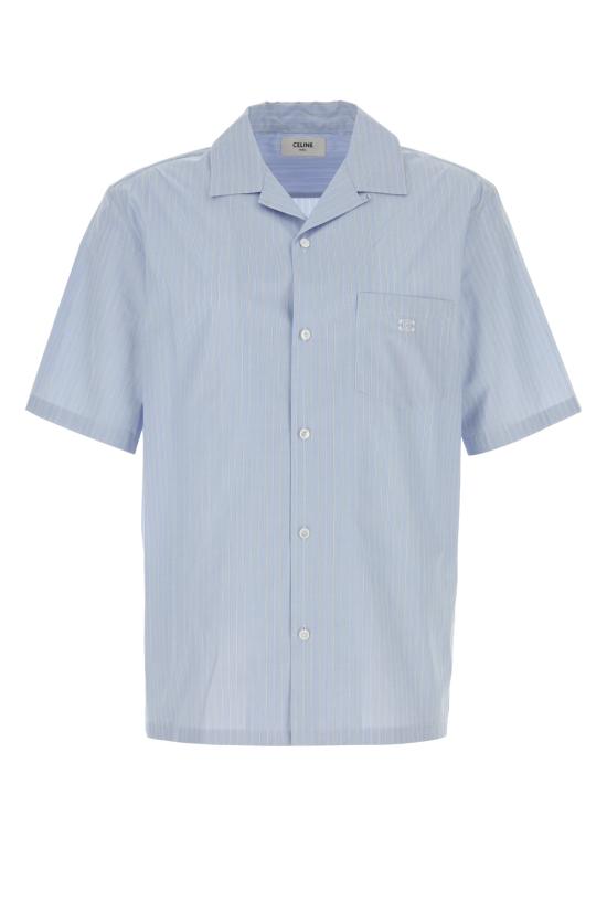 25FW 셀린느 긴팔 셔츠 RC089841W 01KA CRAIECIELNAVY