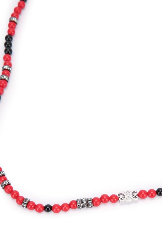 25FW 셀린느 네크리스 461OT6OGB 27SR RedBlackSilver - CELINE