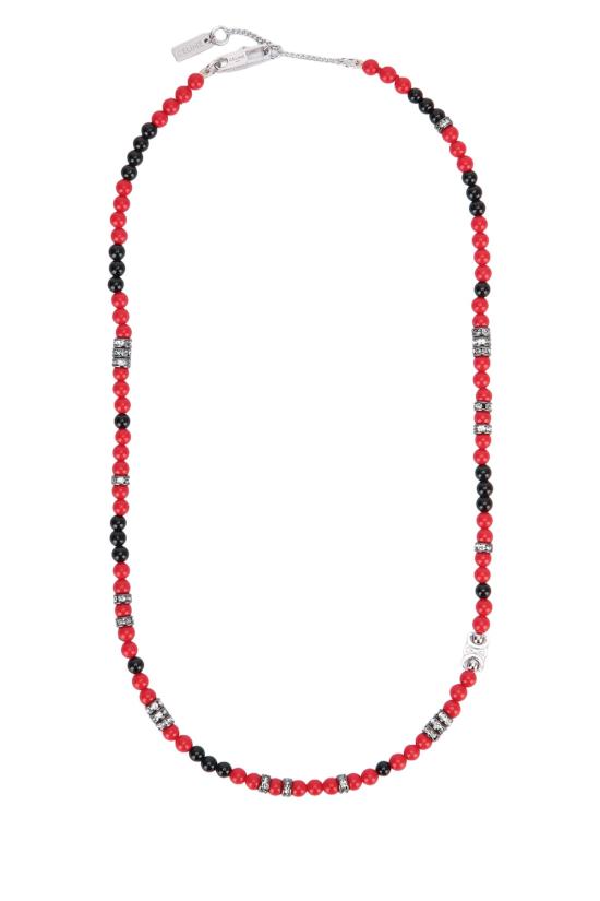 25FW 셀린느 네크리스 461OT6OGB 27SR RedBlackSilver