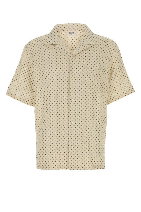 25FW 셀린느 긴팔 셔츠 2C9460N28 GBG5 CREAMLILAC