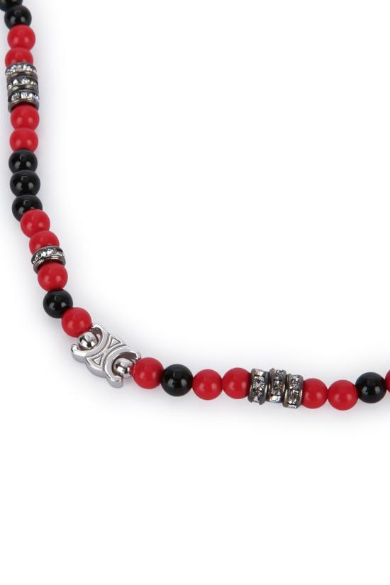 25FW 셀린느 브레이슬릿 461OU6OGB 27SR RedBlackSilver - CELINE