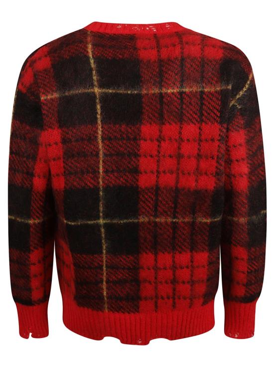  알렉산더 맥퀸 스웨터 807292Q1BBC6130 Red - ALEXANDER MCQUEEN