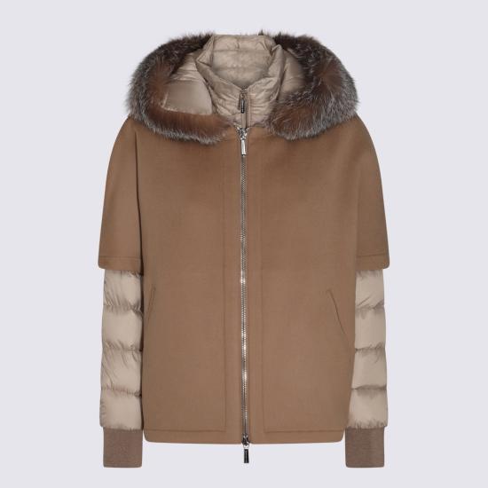 25FW 무레르 페가소 CWR 후디드 쇼트 자켓  PEGASOCWR NOCCIOLA - MOORER