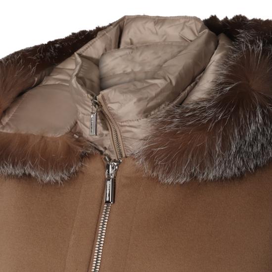 25FW 무레르 페가소 CWR 후디드 쇼트 자켓  PEGASOCWR NOCCIOLA - MOORER