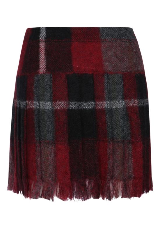 25SS CHRISTIAN DIOR 숏 스커트 514J24A4014 3889 RED - DIOR