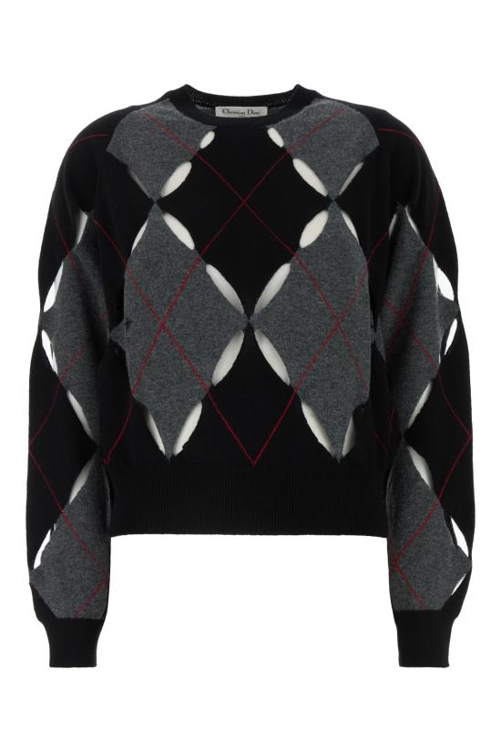 25SS 디올 스웨터 514S34A0011 9383 BLACK