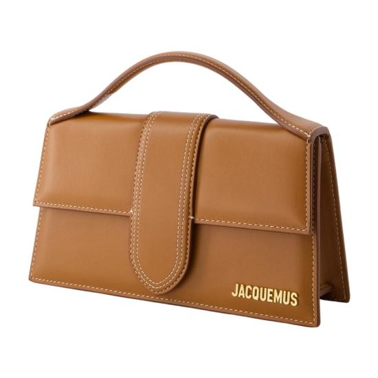 26SS 자크뮈스 라지 밤비노 크로스바디 플랩 백  BAW00007AC01C04 811 brown - JACQUEMUS
