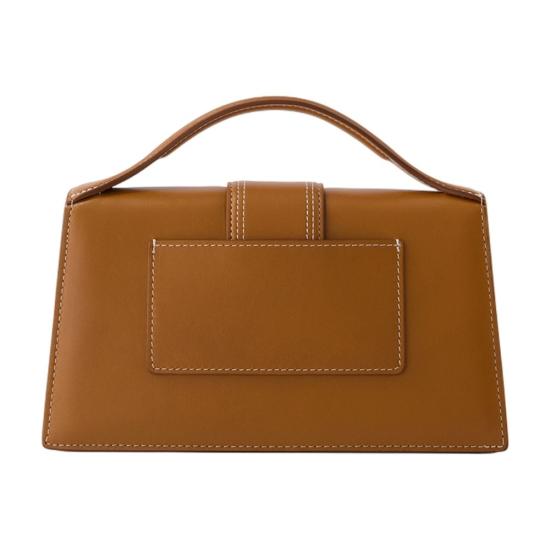 26SS 자크뮈스 라지 밤비노 크로스바디 플랩 백  BAW00007AC01C04 811 brown - JACQUEMUS