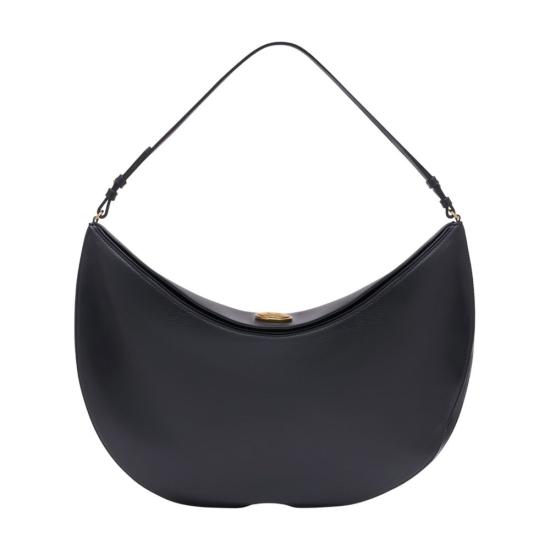 25FW 자크뮈스 오발로 숄더백 BAW00437AC18A08 990 BLACK