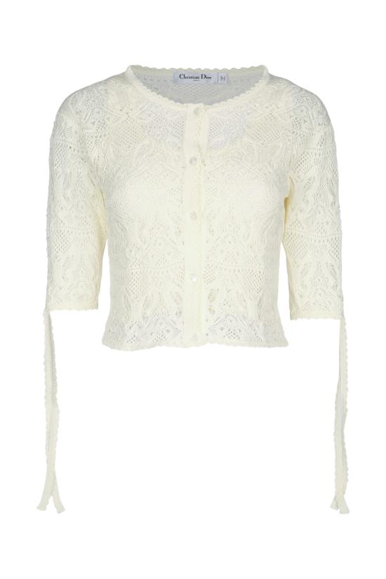 25FW 디올 스웨터 544W04A7826 0150 WHITE