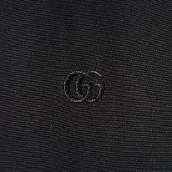 25FW 구찌 홀스빗 벨트 코튼 포플린 드레스 835601Z8B1W 1000 Black - GUCCI