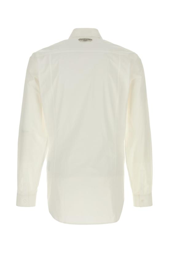 25FW 디올 긴팔 셔츠 543C563A3036 000 White - DIOR