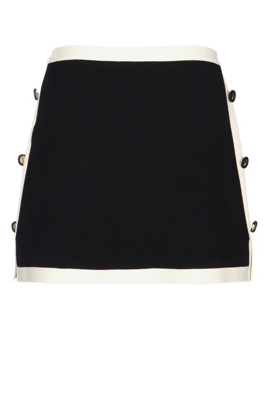 25FW CHRISTIAN DIOR 숏 스커트 544J14A5005 9000 BLACKWHITE - DIOR