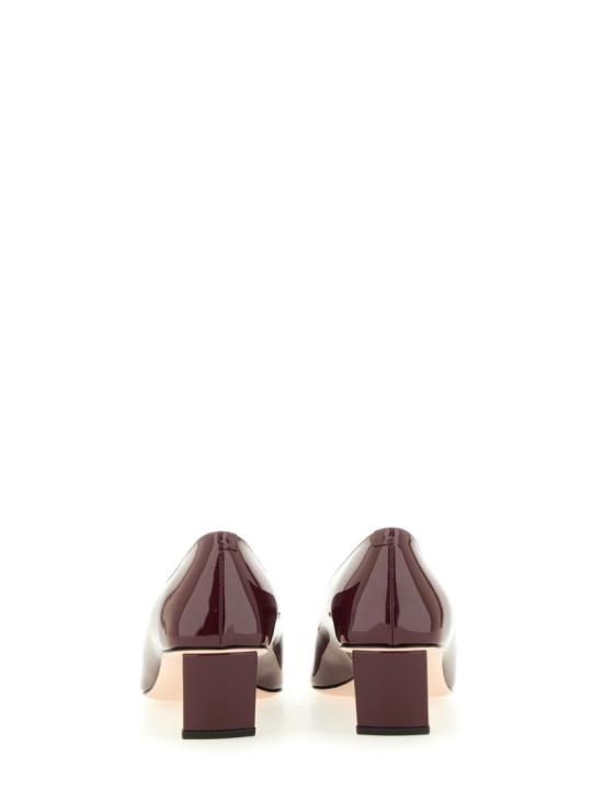25FW 로저비비에 벨 비비어 펌프스 힐 RVW00600920D1 PR802 Burgundy - ROGER VIVIER