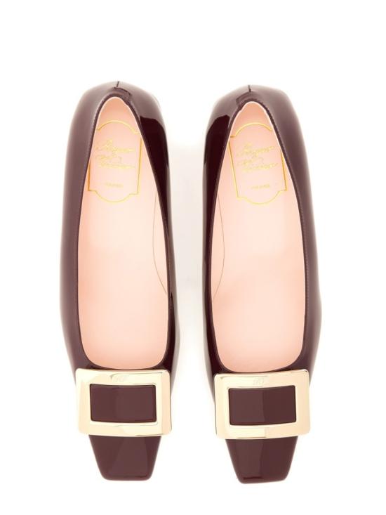 25FW 로저비비에 벨 비비어 펌프스 힐 RVW00600920D1 PR802 Burgundy - ROGER VIVIER