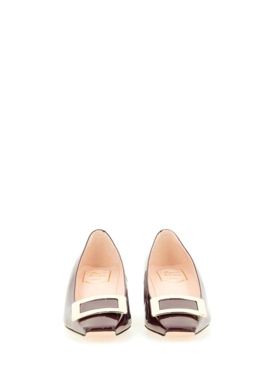 25FW 로저비비에 벨 비비어 펌프스 힐 RVW00600920D1 PR802 Burgundy - ROGER VIVIER