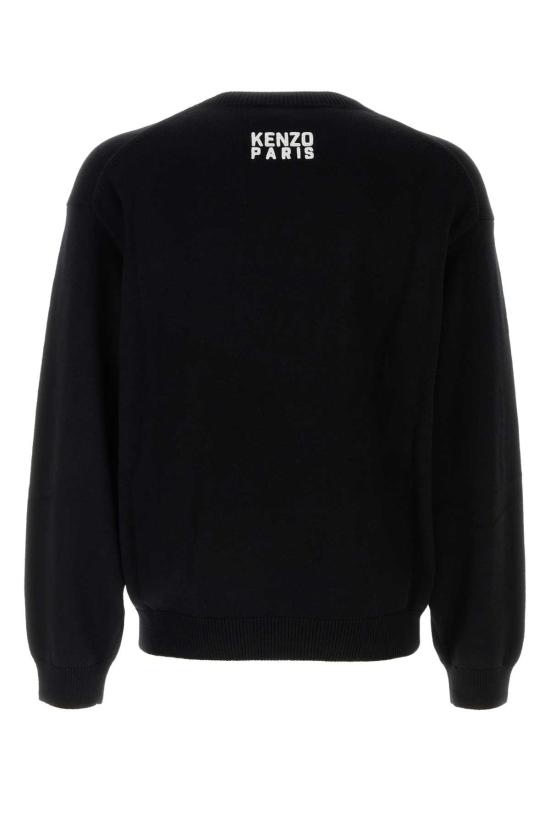 25FW 겐조 스웨터 FF65PU7503LI 99J Black - KENZO