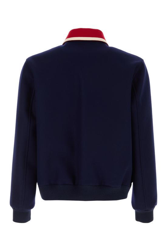 25SS 셀린느 울 플란넬 라이언 테디 자켓 RV0KC239D 07RB ROYALBLUE - CELINE