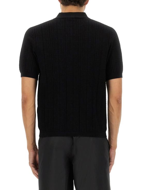 25FW 발망 폴로 티셔츠 FH1GB067KI63 0PA Black - BALMAIN