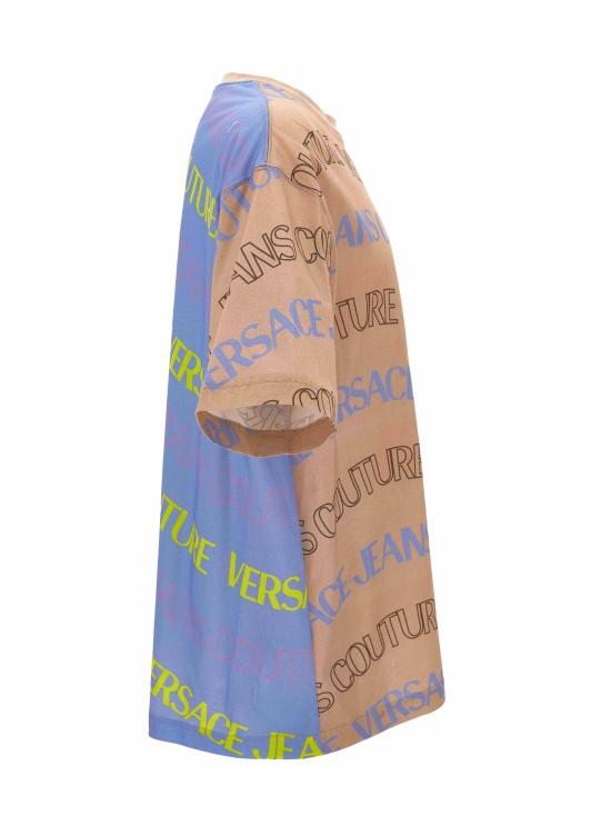  베르사체 반팔 티셔츠 76GAH6L1 JS296750 Brown - VERSACE