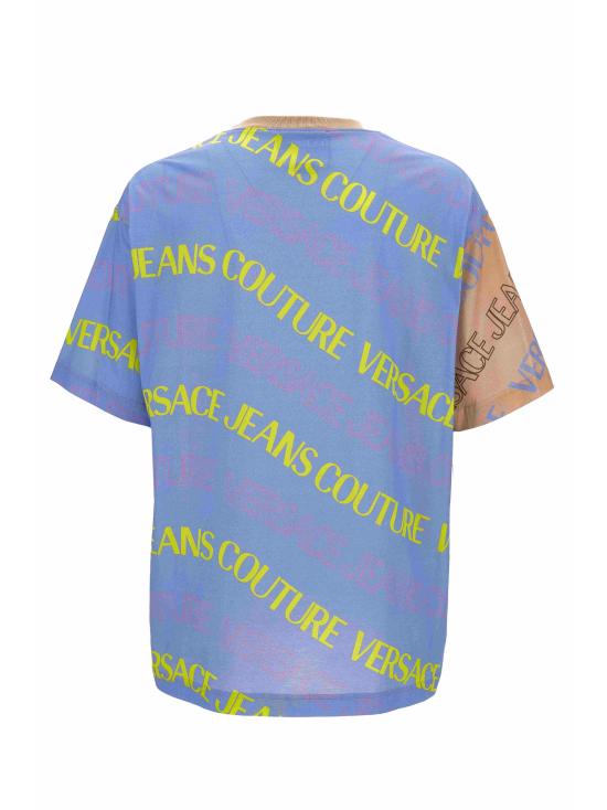  베르사체 반팔 티셔츠 76GAH6L1 JS296750 Brown - VERSACE