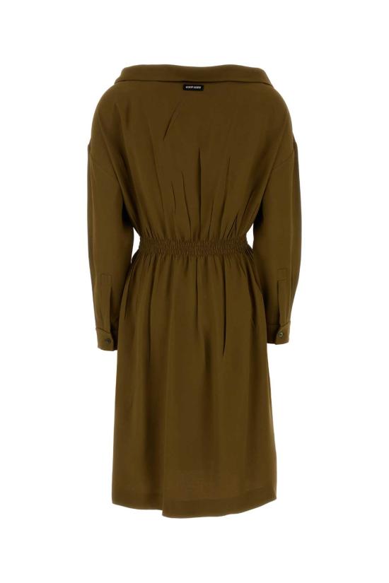 25FW 미우미우 미디 원피스 MF6052SOOO16Z1 F0334 Green - MIU MIU