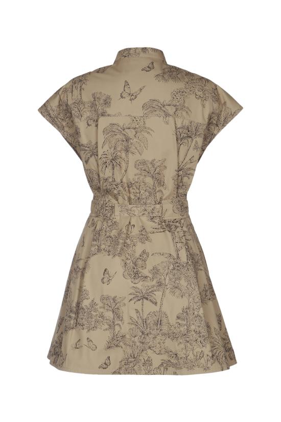 25FW 디올 숏 원피스 547D42A3A93 1893 BEIGE - DIOR