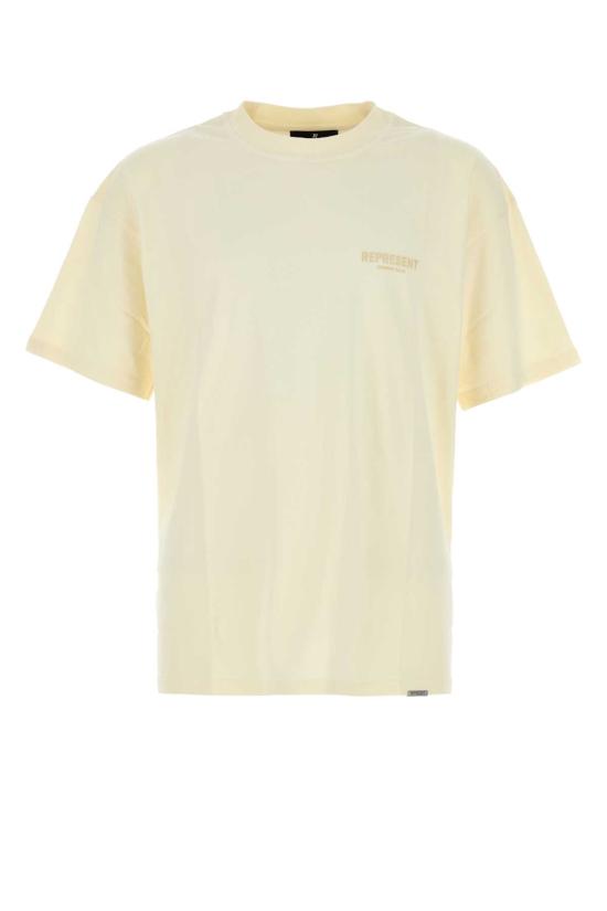 25FW 리프레젠트 반팔 티셔츠 OCM41114 30 Yellow