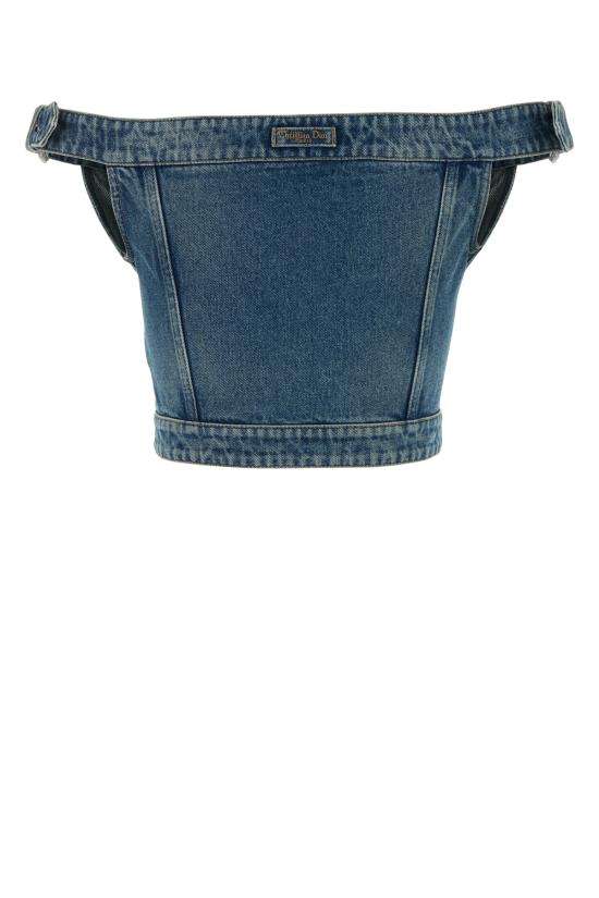 25SS 디올 스웨터 522B07A3046 5408 BLUE - DIOR