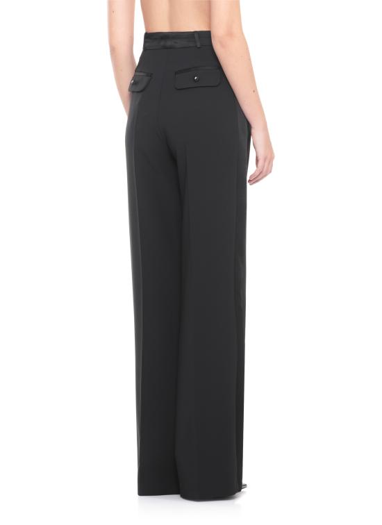 25FW 엘리자베타프랜치 스트레이트 팬츠 PA12656E2 110 Black - ELISABETTA FRANCHI