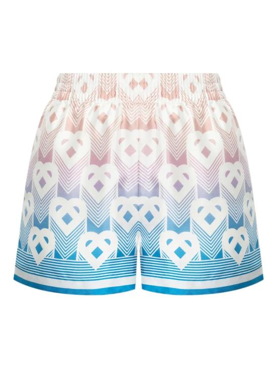 25FW 카사블랑카 숏팬츠 WPF25TR10407 DEGRADE HEART MONOGRAM