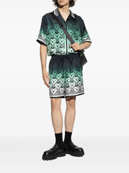 25FW 카사블랑카 긴팔 셔츠 MPF25SH00304 MONOGRAM GRADIENT - CASABLANCA