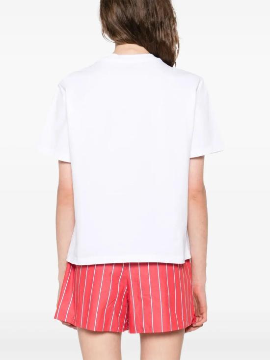 25FW 카사블랑카 탑 WPF25JTS04601 WHITE - CASABLANCA