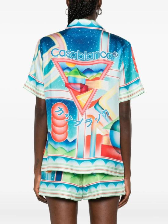 25FW 카사블랑카 셔츠 WPF25SH20001 GALAXY COURT - CASABLANCA