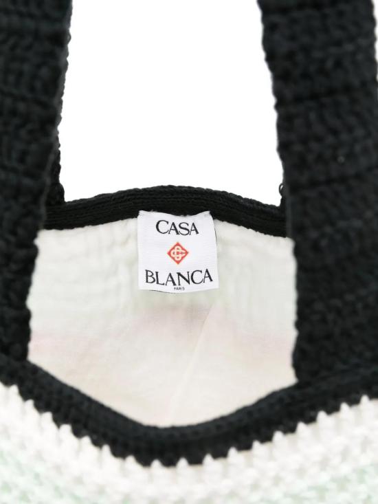 25FW 카사블랑카 숄더백 APF25BAG13901 WHITE - CASABLANCA