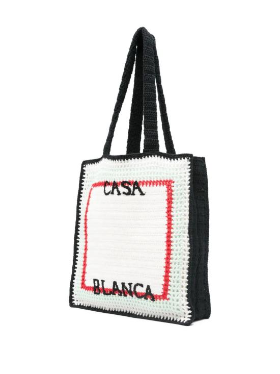 25FW 카사블랑카 숄더백 APF25BAG13901 WHITE - CASABLANCA