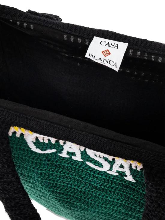 25FW 카사블랑카 APF25BAG14001 GREEN - CASABLANCA
