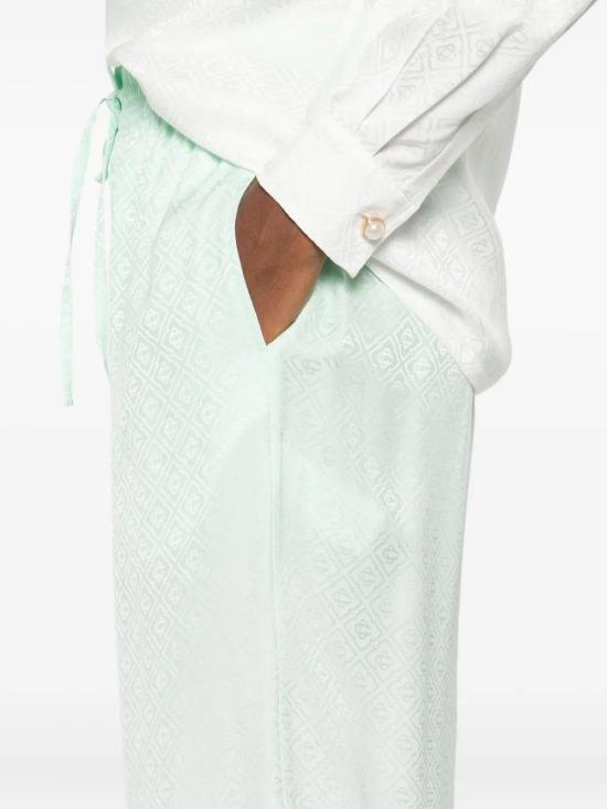 25FW 카사블랑카 스트레이트 팬츠 WPF25TR34001 GRADIENT MONOGRAM - CASABLANCA