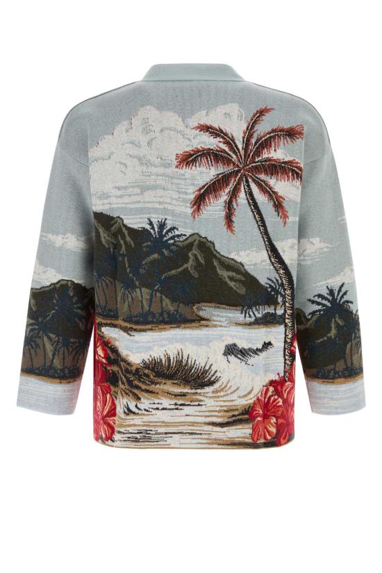 25FW 알라누이 스웨터 LMHB027E25KNI0044C84 MULCOL Printed - ALANUI