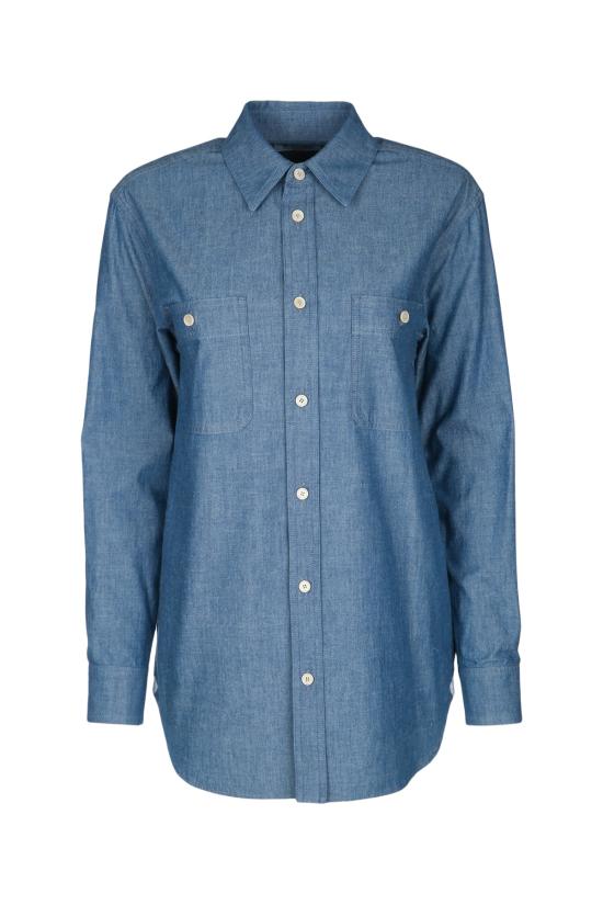 26SS 로로피아나 셔츠 FAP3885 WF89 AQUIFER MELANGE