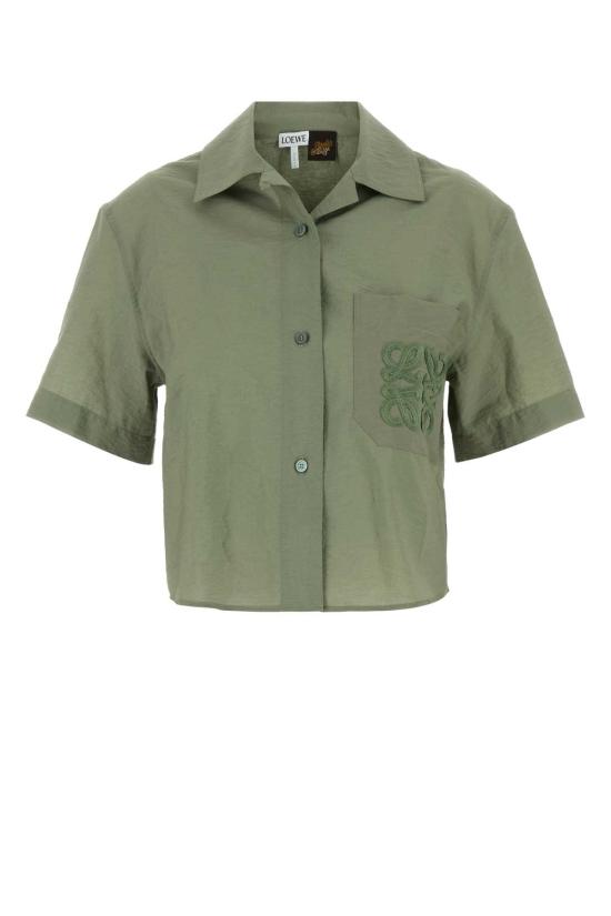 25SS 로에베 셔츠 S616Y05X46 SAGE Green