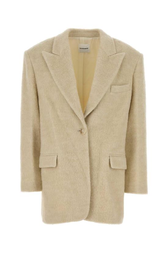 25FW 안다마네 수트 자켓 T182030BTNW047 108 Beige o Tan