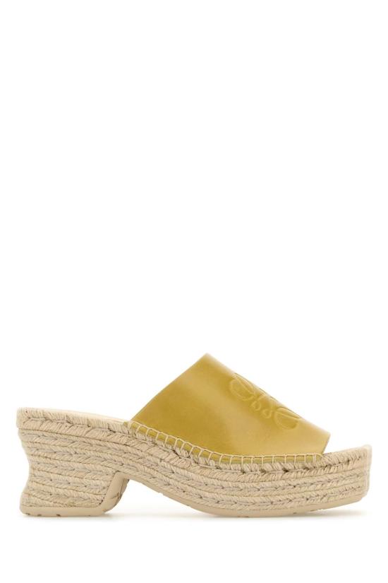 25SS 로에베 뮬/슬리퍼 L616465X73 OCHRE Yellow