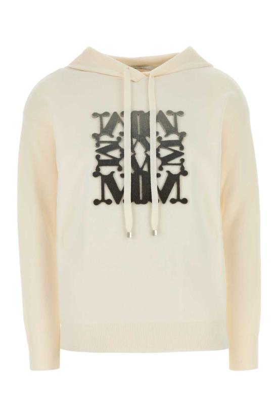 25FW 막스마라 후드 티셔츠 2521366222600 011 White