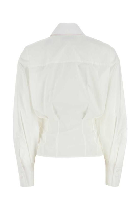 25FW 디 아티코 셔츠 251WCH00043CCC052AA 001 White - THE ATTICO